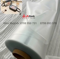 1 Màng nhựa dẻo đục mờ - may túi mỹ phẩm