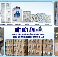 1 Tối ưu bảo quản ngành Logistics - Bột Hút Ẩm Secco 1,250kg 4 túi
