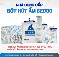 2 Tối ưu bảo quản ngành Logistics - Bột Hút Ẩm Secco 1,250kg 4 túi