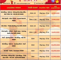 SGC TOURIST   Lịch trình tour lễ 30/04   01/05