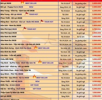1 SGC TOURIST   Lịch trình tour lễ 30/04   01/05