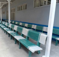 2 Ghế đá sân trường