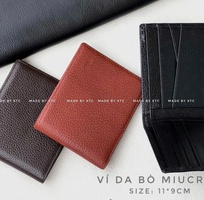 7 Ví - Thắt Lưng Da Bò Thật - Thời Trang Bền Vững