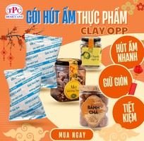 3 Gói hút ẩm Clay   Giải pháp bảo quản hạt dinh dưỡng khô ráo, giữ trọn độ giòn