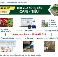 Phần mềm thu mua Cafe, Tiêu: tính quy chuẩn, công nợ hàng, sổ vay