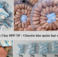 Gói hút ẩm Clay   Giải pháp bảo quản hạt dinh dưỡng khô ráo, giữ trọn độ giòn