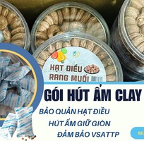 1 Gói hút ẩm Clay   Giải pháp bảo quản hạt dinh dưỡng khô ráo, giữ trọn độ giòn