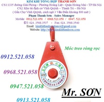 Ròng Rọc sắt sơn đỏ, Puly sắt 235 đường Ngọc Hồi 0912521058 Mr SƠN ở Văn Điển Thanh Trì Hà Nội