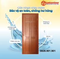 1 Cửa nhựa Đài Loan ghép thanh