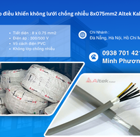 Cáp điều khiển không chống nhiễu 8x0.75mm    Lựa chọn tối ưu cho hệ thống điều khiển