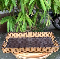 4 Khay mây nhựa để đồ hình chữ nhật