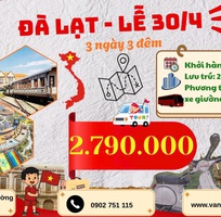 Đà Lạt 3N3D Vi Vu Dịp Lễ 30.4