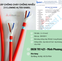 1 Cáp chống cháy chống nhiễu Altek Kabel 2x1.0mm2 phân phối Đà Nẵng, Khánh Hòa