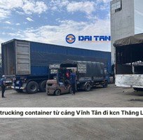 Giá trucking container từ cảng Vĩnh Tân đi KCN Thăng Long