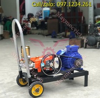 Máy rửa xe dây đai 3 pha 2.2kw   đầu xịt CS49CP giá rẻ