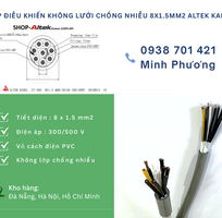 1 Cáp điều khiển không lưới chống nhiễu 8x1.5mm  Altek Kabel và Ứng dụng thực tế