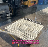 1  Cung Cấp Pallet Nhựa Màu Trắng  - Đẹp Mắt, Sạch Sẽ, Nhìn Là  Say Nắng   