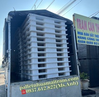 4  Cung Cấp Pallet Nhựa Màu Trắng  - Đẹp Mắt, Sạch Sẽ, Nhìn Là  Say Nắng   