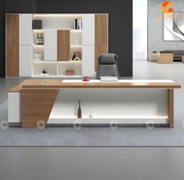 1 Bàn Giám Đốc Gỗ Công Nghiệp Chữ L Bền Đẹp