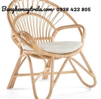 2 Ghế mây tự nhiên đuôi công nhỏ giá rẻ