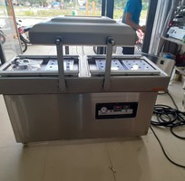 1 Máy hút chân không buồng đôi, máy hút chân không hải sản thịt cá, máy hút chân không hạt nông sản