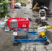 Máy bơm nước công suất lớn Văn Thể VT10 đầu nổ D24 mát gió giá rẻ