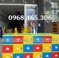 Tủ nhựa đựng balo cặp mầm non