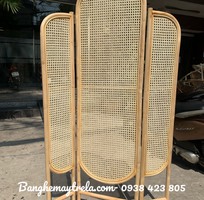 1 Bình phong mây tự nhiên kiểu đơn giản