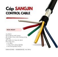 Đơn vị cung cấp cáp Sangjin cho tủ điện công nghiệp uy tín