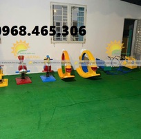 1 Bập bênh mầm non, bập bênh lò xo trẻ em
