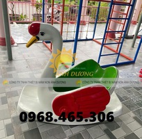 2 Bập bênh mầm non, bập bênh lò xo trẻ em