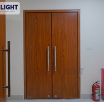 Cửa Thép Vân Gỗ 2 Cánh Cho Mọi Công Trình