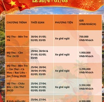 Tour Miền Tây Lễ 30/4 2026 sgc