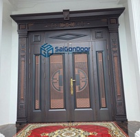 Cửa thép 2 cánh bền đẹp