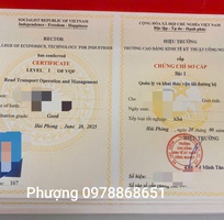 Khóa học chứng chỉ sơ cấp vận tải online