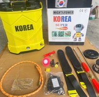 Bình phun thuốc Korea 20L chạy điện loại bình đôi cực khỏe