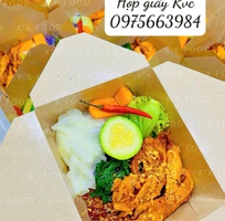 1 Hộp giấy Kraft nắp gài