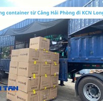 Giá trucking container từ Cảng Hải Phòng đi KCN Long Thành