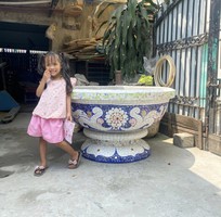 8 Chậu hoa - chậu khảm sành - dán miểng 0933181317 hàng thủ công mỹ nghệ thủ đức tphcm