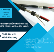 Cáp tín hiệu chống nhiễu RS485 1 Pair/ 2 Pair 22AWG   Giá tốt, sẵn kho, giao nhanh