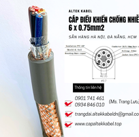 1 Cáp điều khiển Altek Kabel 6x0.75 chống nhiễu sẵn Hà Nội, Hưng Yên, Bắc Ninh