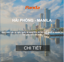 Cước Vận Chuyển Hàng Hóa Từ Hải Phòng Đi Manila