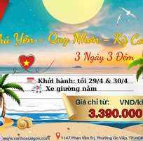 Phú Yên - Quy Nhơn Kỳ Co  3N3Đ  Lễ 30.4