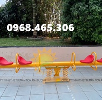 Bập bênh lò xo trẻ em