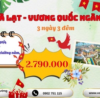 Đà Lạt - Vương Quốc Ngàn Hoa 3N3Đ 2026 sgc