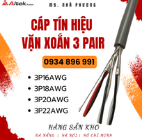Cung cấp vật tư cáp điều khiển 18 AWG tại Nha Trang, Phú Yên, Ninh Thuận