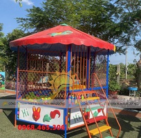 2 Nhà banh mầm non, nhà banh lục giác