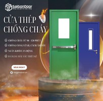 1 Cửa thép chống cháy, bền bỉ vượt thời gian