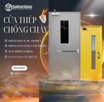 Cửa thép chống cháy, bền bỉ vượt thời gian