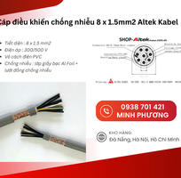 1 Cáp điều khiển chống nhiễu 8x1.5mm  Altek Kabel   Giải pháp truyền tín hiệu ổn định